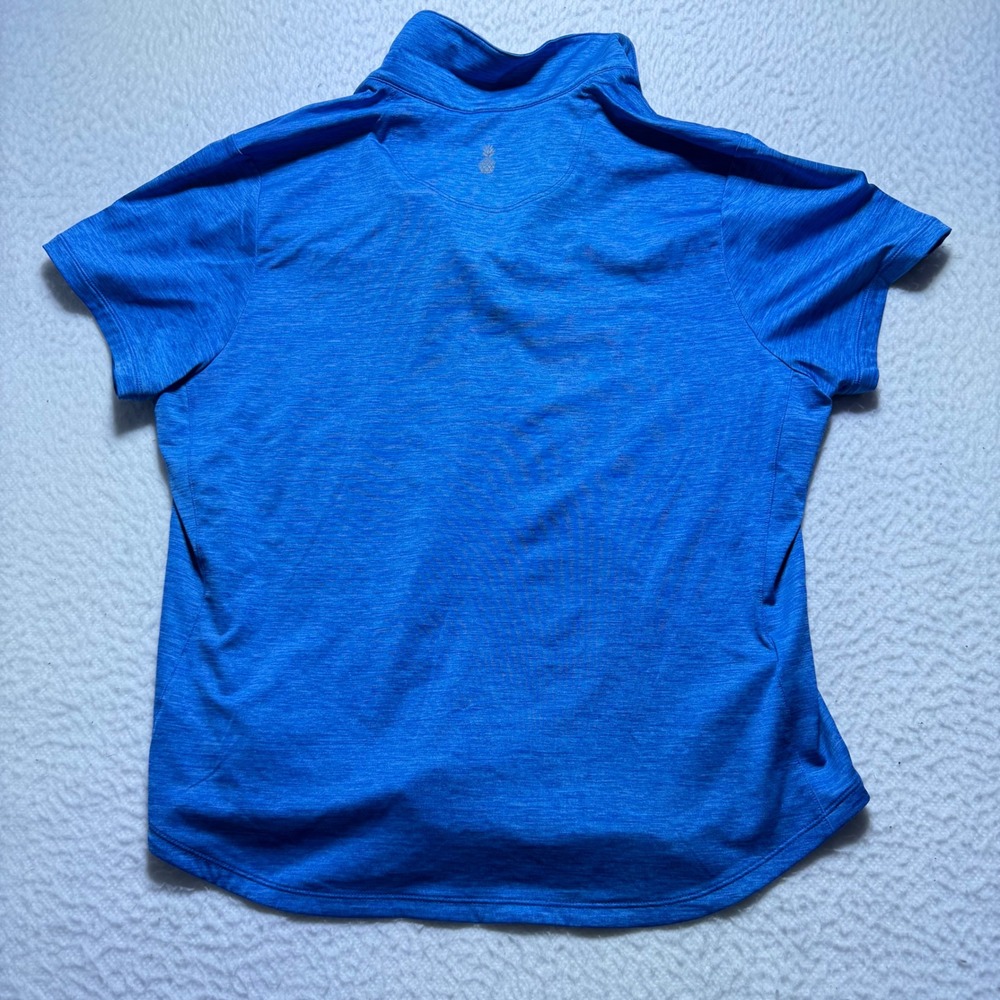 Tommy Bahama Shirt men's large blue‎ IslandZone Polo Shirt Golf Athletic - Picture 5 of 6